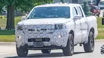 2021 Nissan Frontier Spy Shots Face