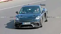 2022 Porsche 718 Cayman GT4 RS Spionagefoto