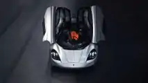 Gordon Murray Automotive T.50 Front oberhalb der Türen offen