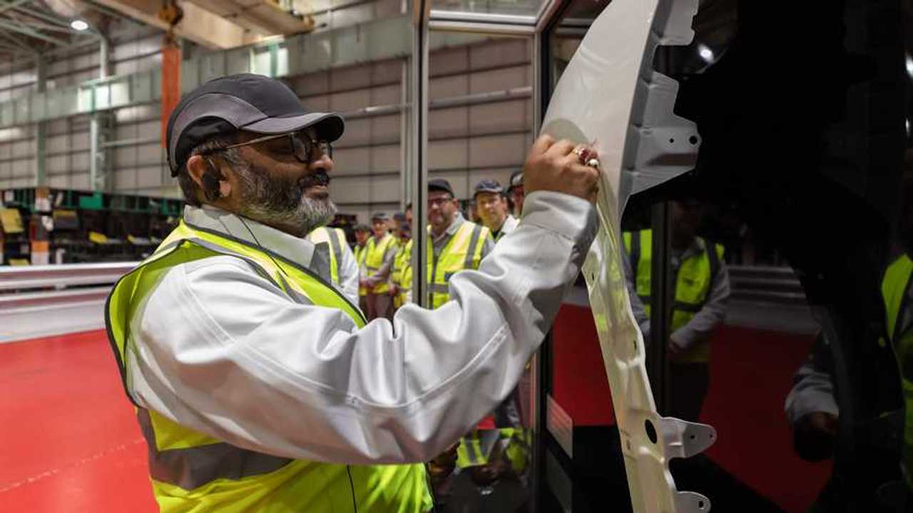 Nissan Sunderland's new stamping line
