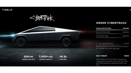 tesla cybertuck orders million