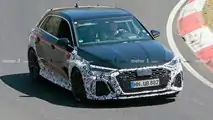 Nuova Audi RS3, le foto spia con meno camuffature