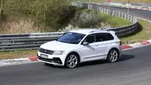 Volkswagen Tiguan R zusätzliche Erlkönigfotos