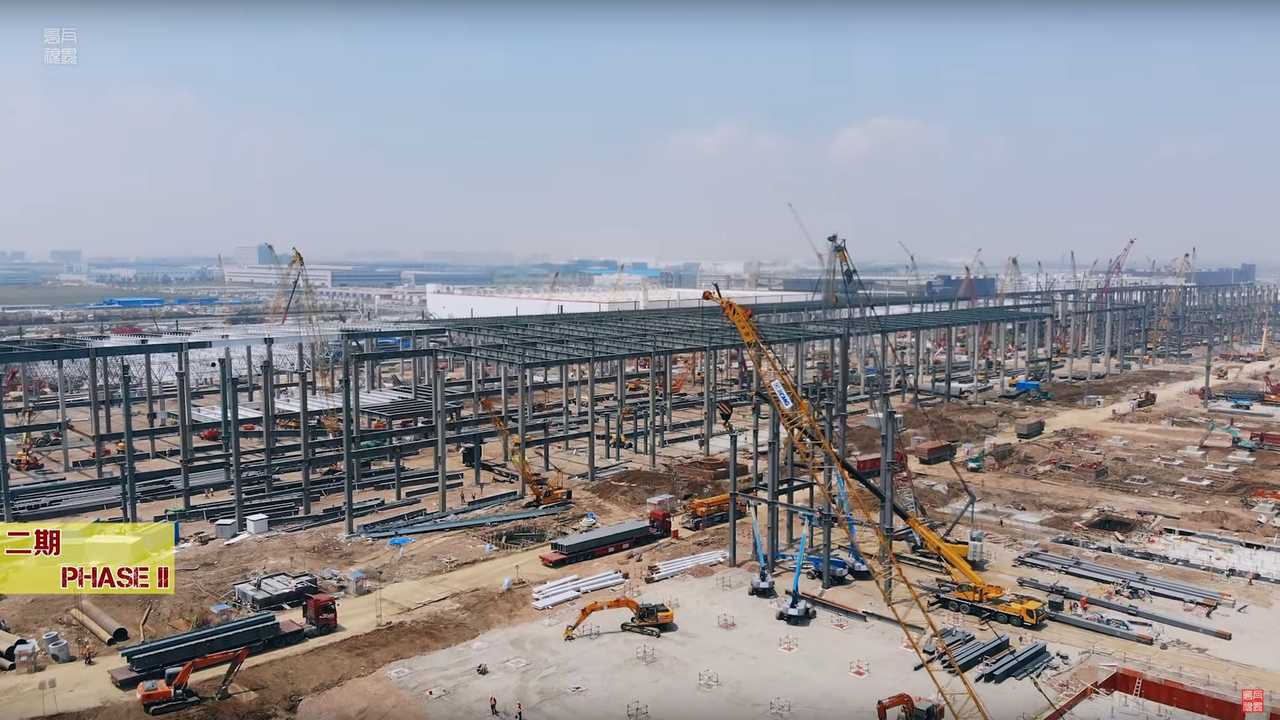 Tesla Gigafactory 3 - April 15, 2020 (source: 乌瓦)