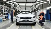 Production Polestar 2 à Luqiao, Chine