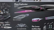 Lexus Creates Moon Mobility Concept Sketch for Lunar Design Portfolio - Lexus USA Newsroom