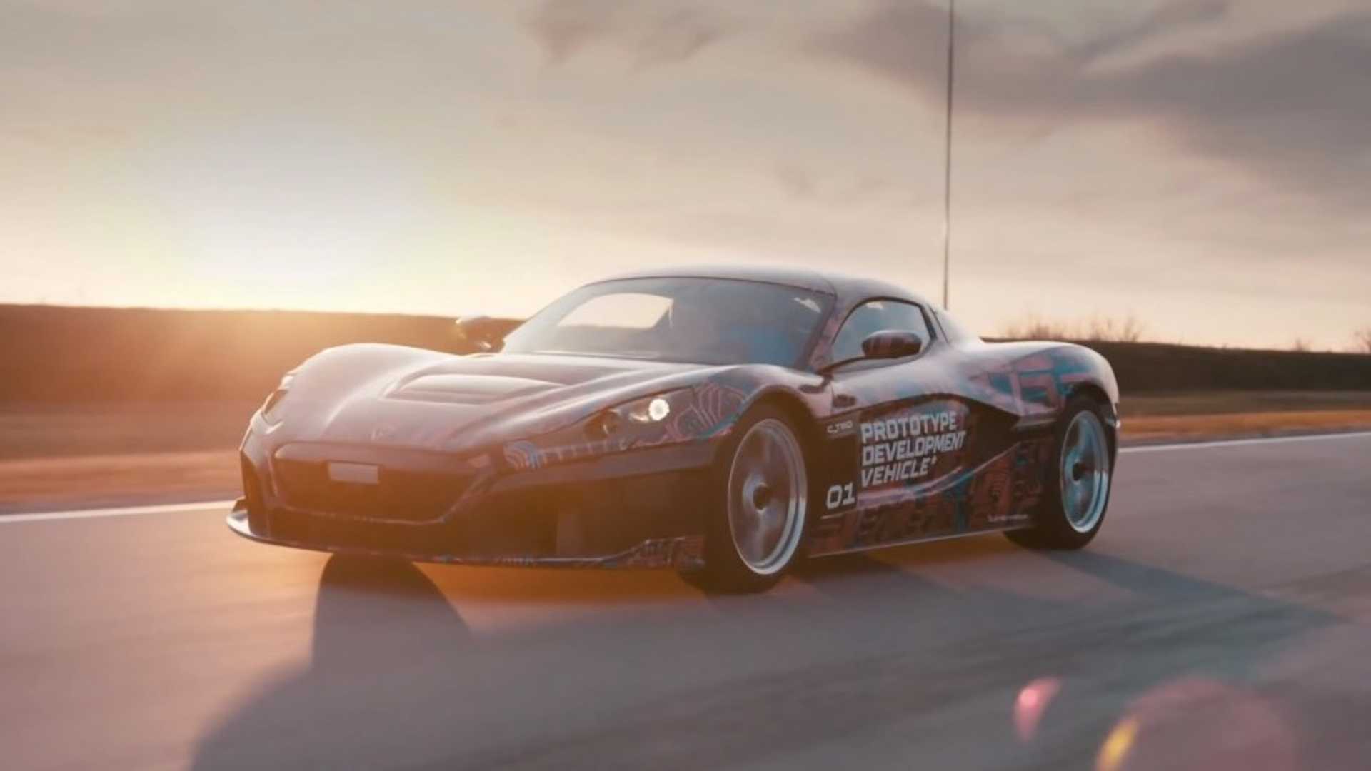 Top Gear drives the Rimac C_Two hypercar EV prototype