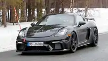 Porsche 718 Cayman GT4 RS, fotos espía.