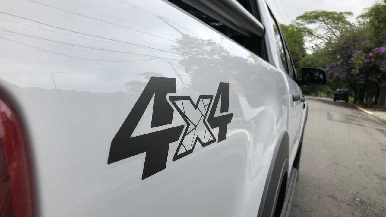 Logo 4x4 estilizado da Ranger Storm