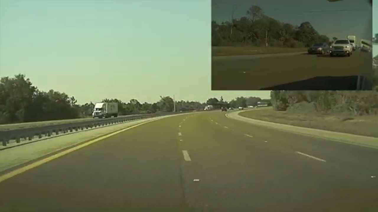 TeslaCam Road Rage Video In Florida Will Raise Discussions About Left Lane Use