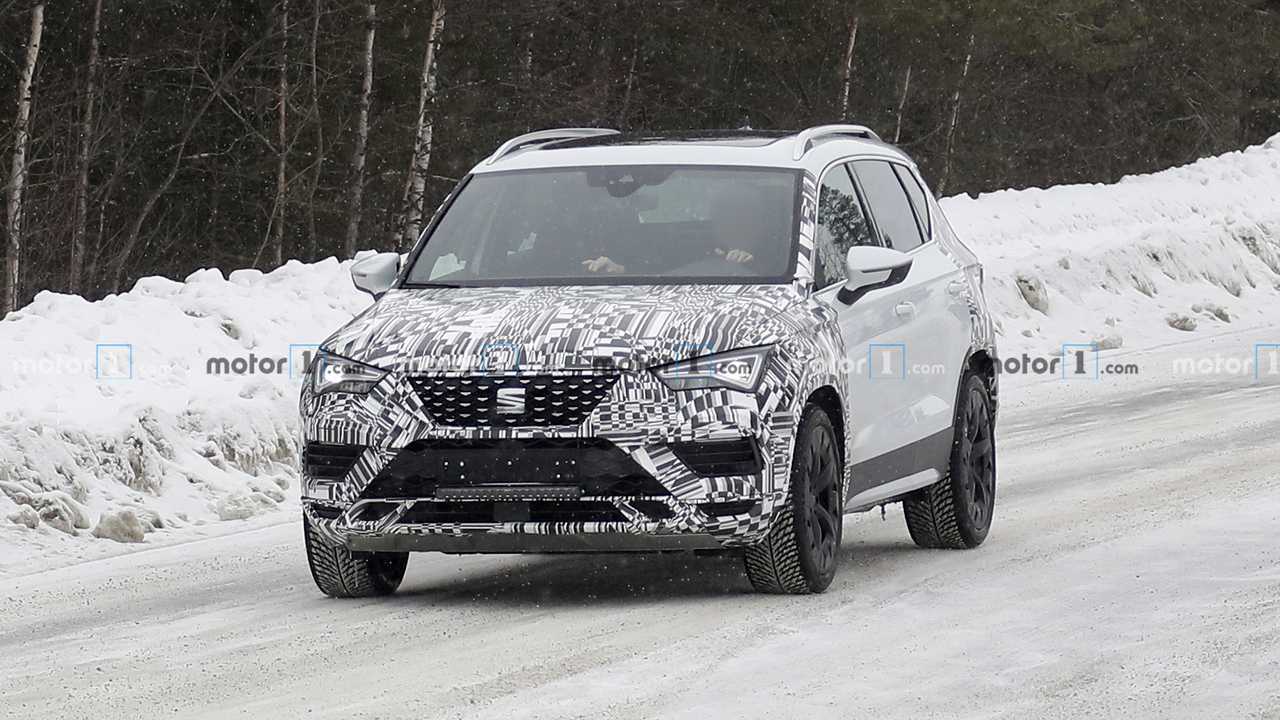 Photo espion SEAT Ateca restylé