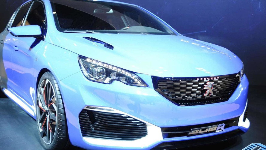 Peugeot 308 R Hybrid concept at Auto Shanghai 2015