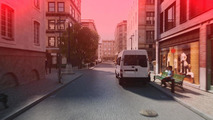 Volvo cyclist anti-collision warning system