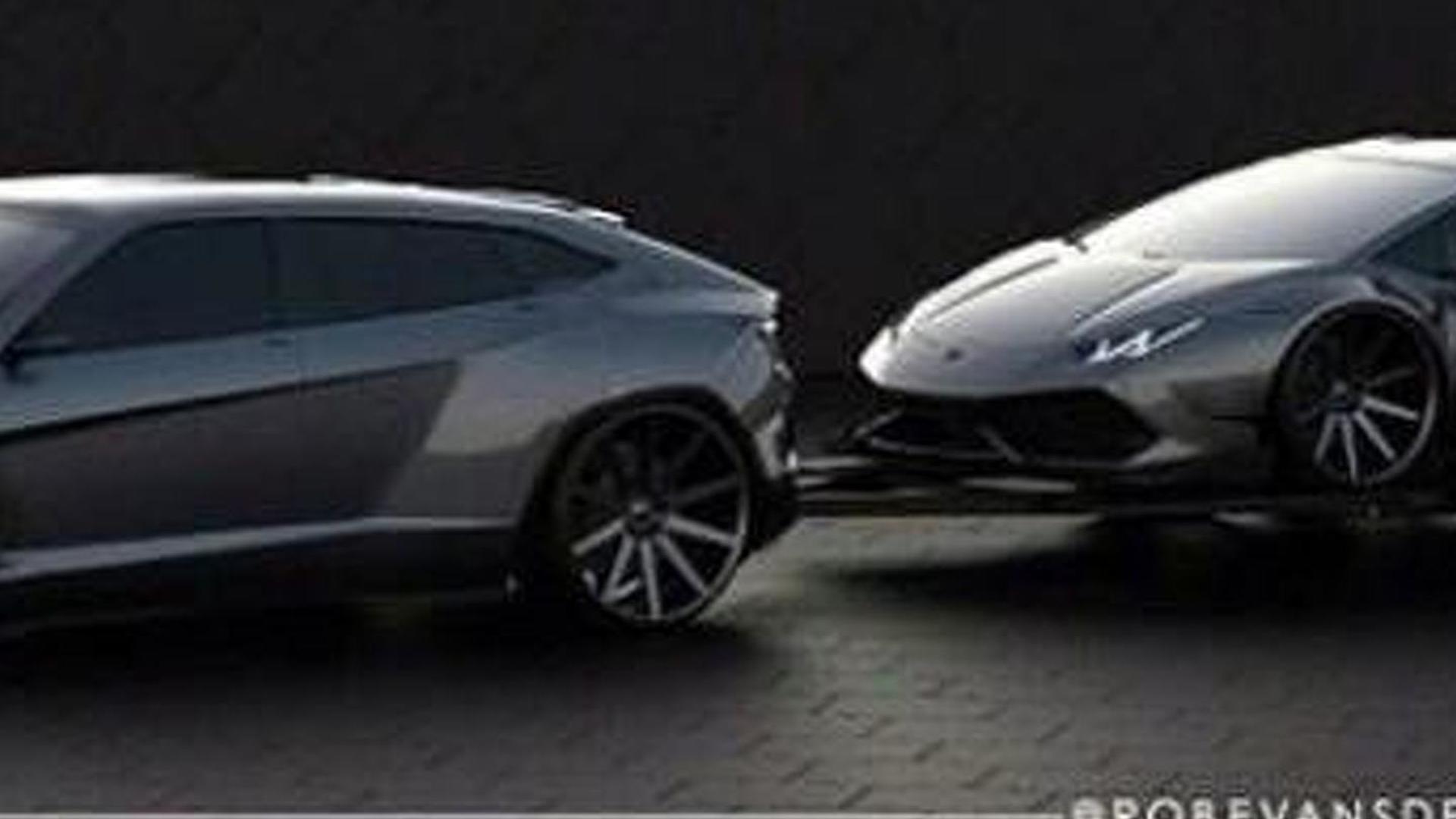 Future Lamborghini Suv Rendered Could Actually Hen In 2017