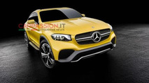 Mercedes-Benz GLC Coupe concept leaked image