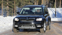 2016 Skoda Snowman chassis testing mule spy photo