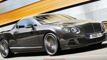 Bentley Continental GT Speed pick-up rendering / X Tomi