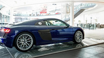 Santorini Blue Audi R8 V10
