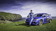 2015 SUBARU WRX STI AT ISLE OF MAN TT COURSE