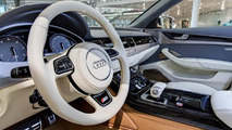 Audi S8 facelift in Ipanema Brown Metallic