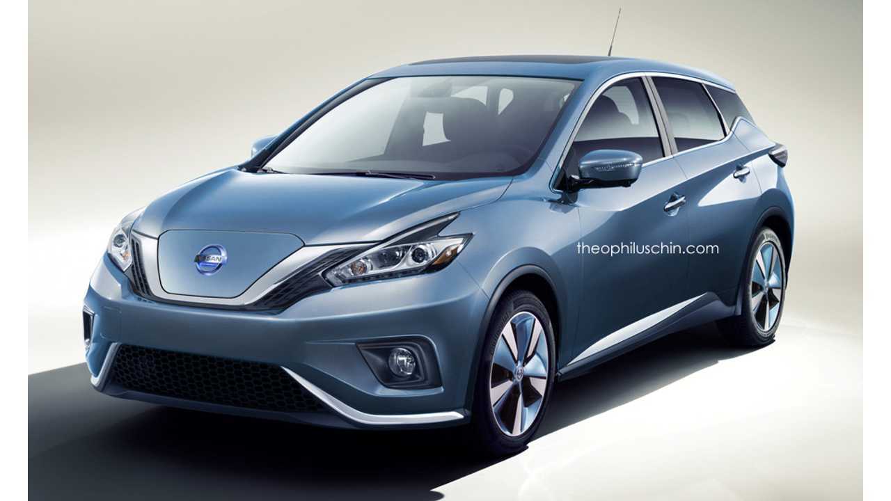 Next Generation Nissan Leaf Rendered Insideevs Photos Next Generation Nissan Leaf Rendered