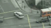 High speed police pursuit