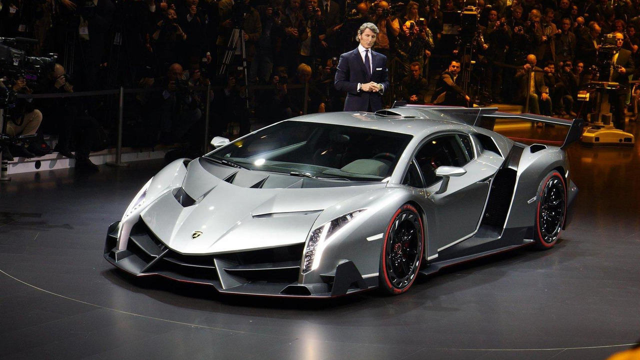 Lamborghini Veneno Showcased At Blancpain Super Trofeo In Monza Video