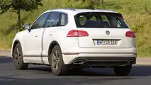 2018 VW Touareg yeni casus fotoğraflar