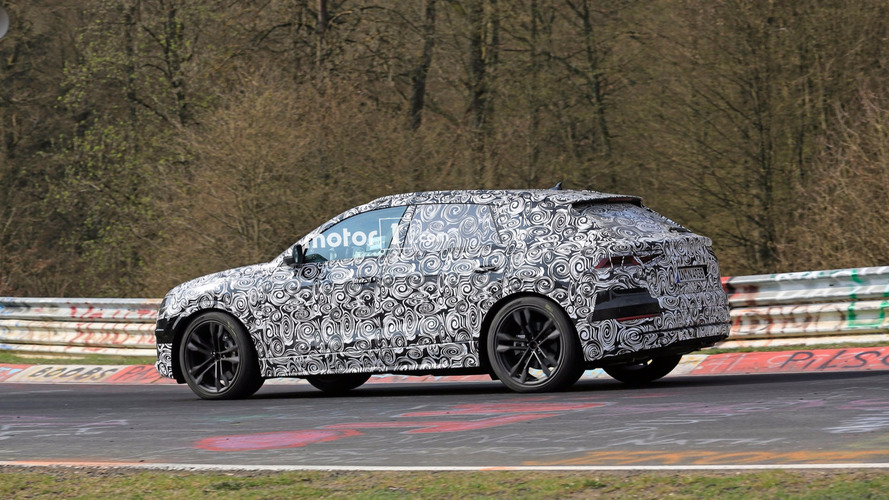 aAudi Q8 spied at the Nurburgring