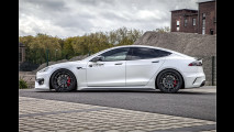 Tiefergelegter Tesla