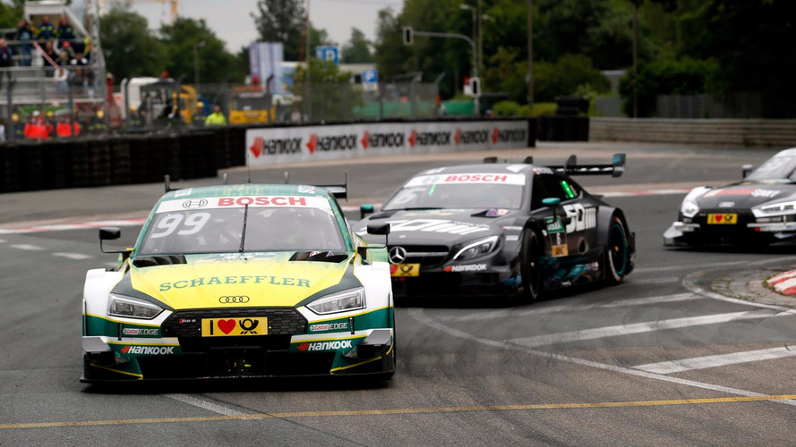 DTM 2017 - Norisring, accident entre Rockenfeller et Paffett