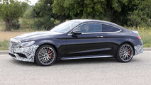 Mercedes-AMG C63 Coupe facelift spy photo