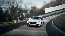 Honda Civic Type R takes down Nurburgring lap record for a FWD car