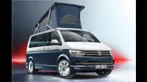 Camping-Bullis in Farbe