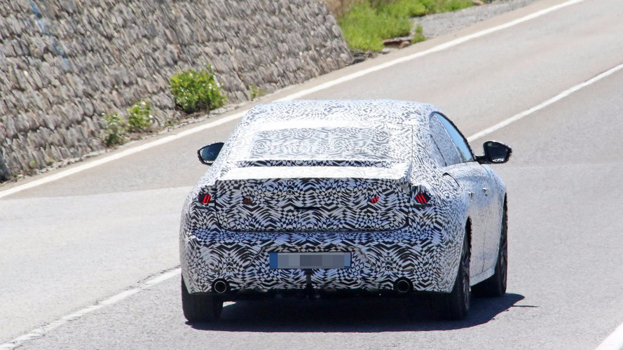 Peugeot 508 2018, fotos espía