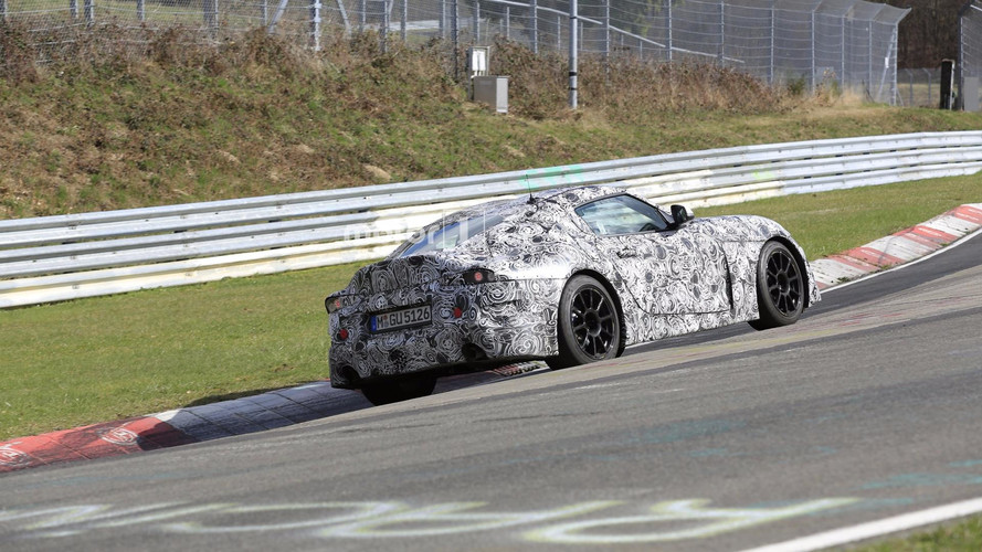 Toyota Supra 2018 fotos espía Nürburgring