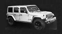2018 Jeep Wrangler Unlimited Rubicon sızdırılan görüntüler