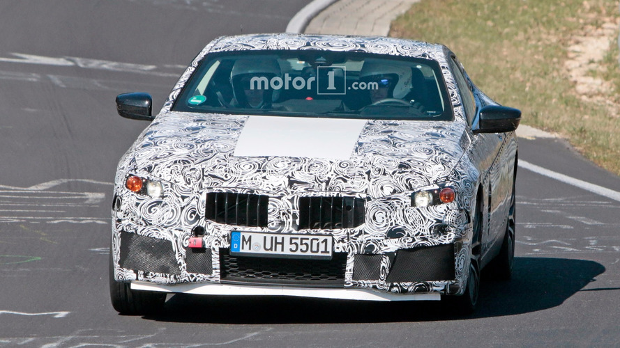 BMW M8 Nürburgring casus fotoğrafları