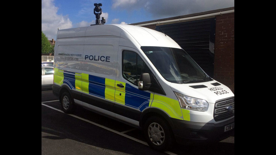 Police use new facial recognition van