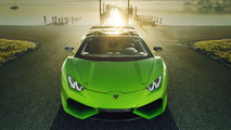Lamborghini Huracan Spyder wide body by Novitec
