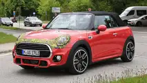Mini Convertible facelift spy photo