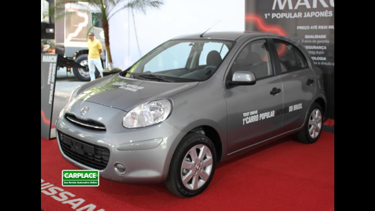 Oficial: Nissan divulga itens de série do March 1.0 - Lojas já fazem pré-venda por R$ 29 mil
