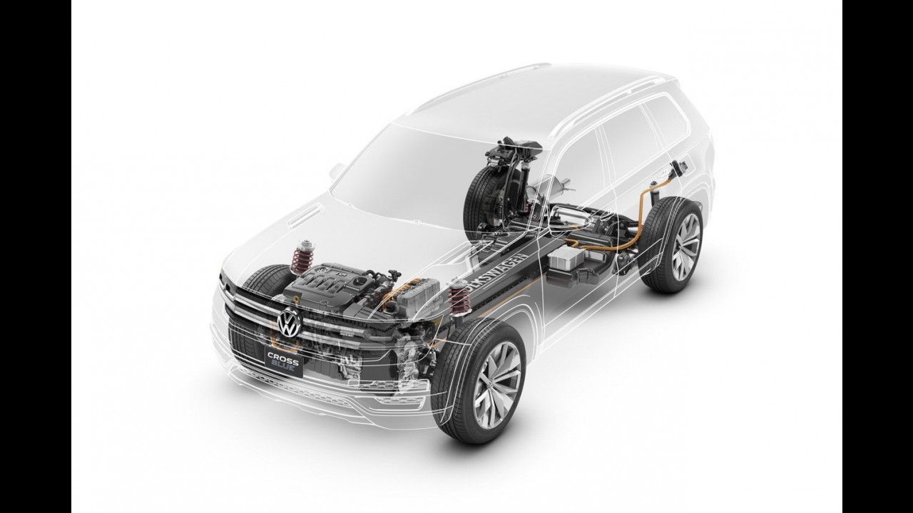 Volkswagen CrossBlue Concept é revelado horas antes da apresentação oficial