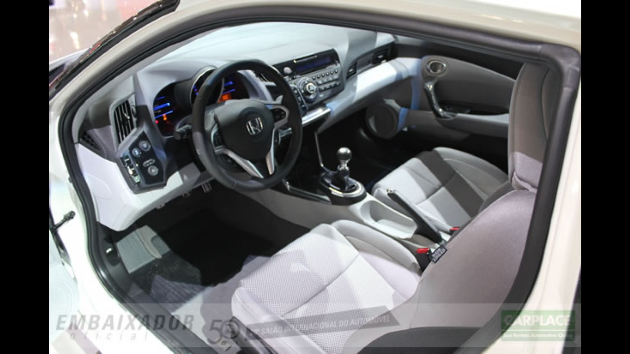 Salão do Automóvel: Honda CR-Z híbrido esbanja tecnologia e modernidade