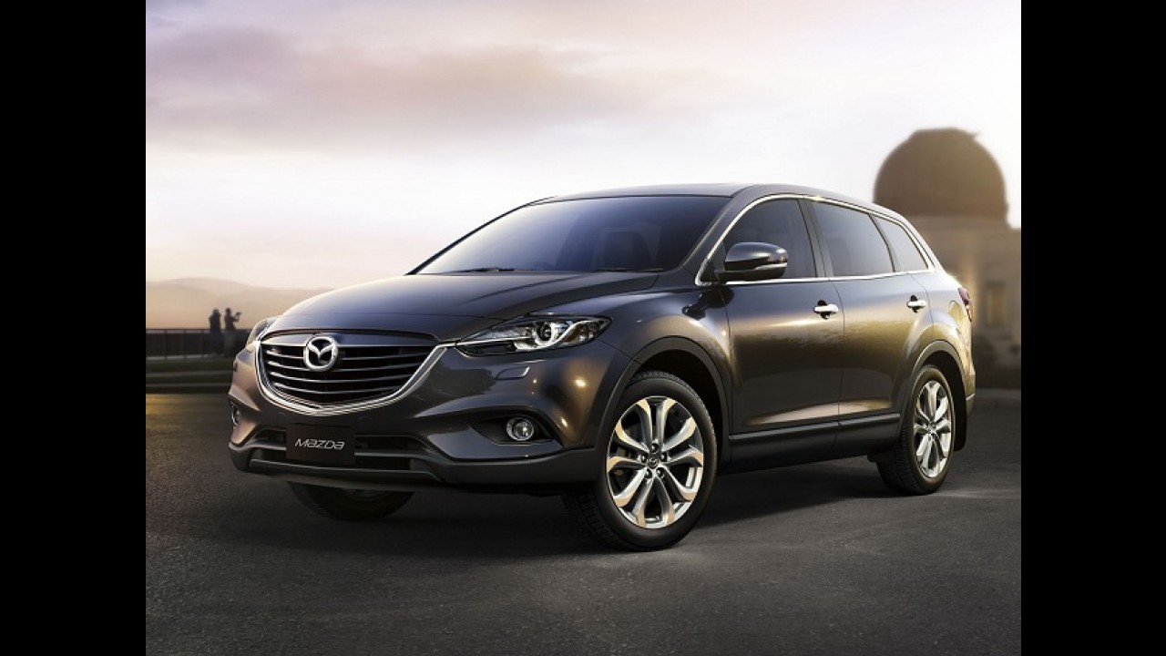Mazda divulga imagens do CX9 reestilizado