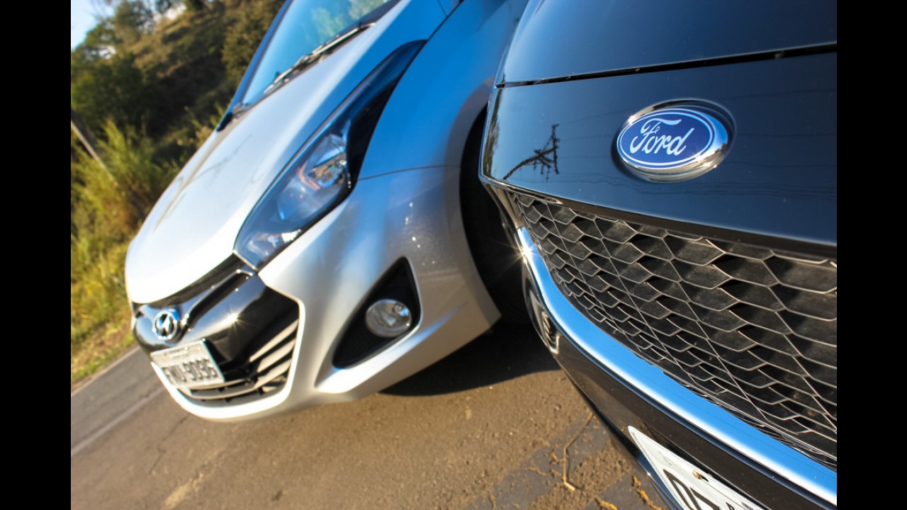 Teste CARPLACE: novo Ford Ka desafia posto de referência do Hyundai HB20