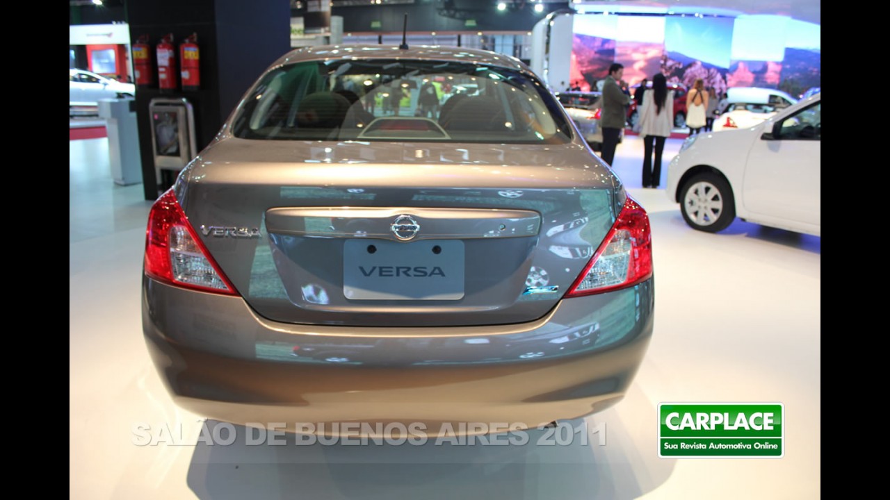 Salão de Buenos Aires: Nissan apresenta o Novo Versa Sedan