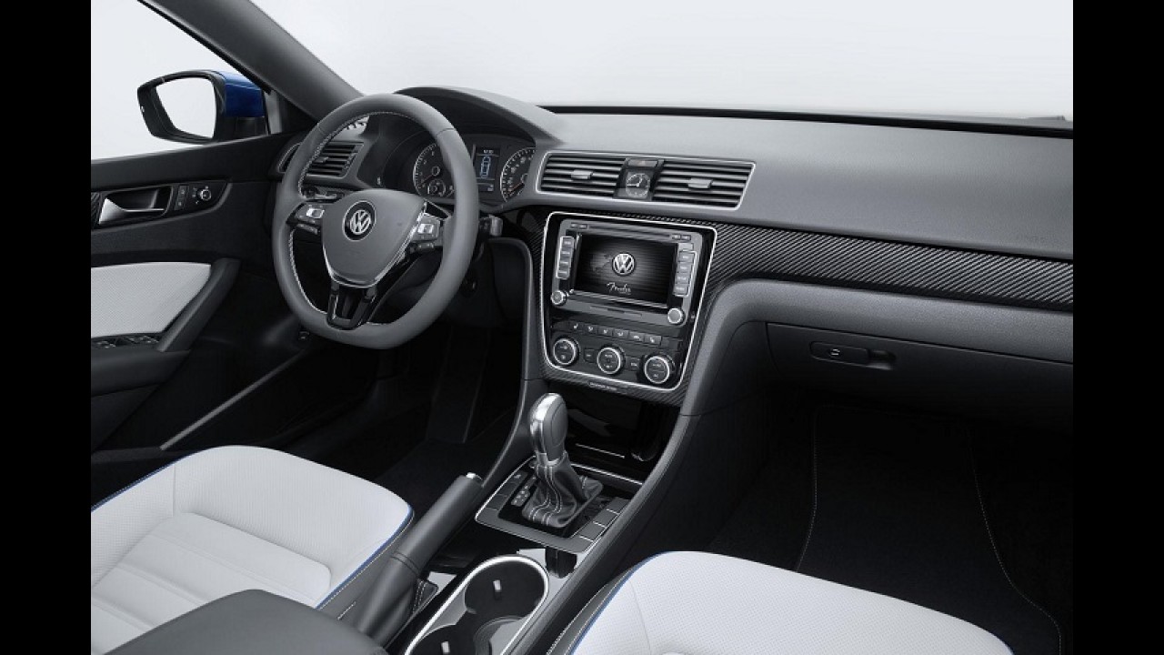 Passat BlueMotion Concept tem desativação de cilindros e consumo de 17,8 km/l