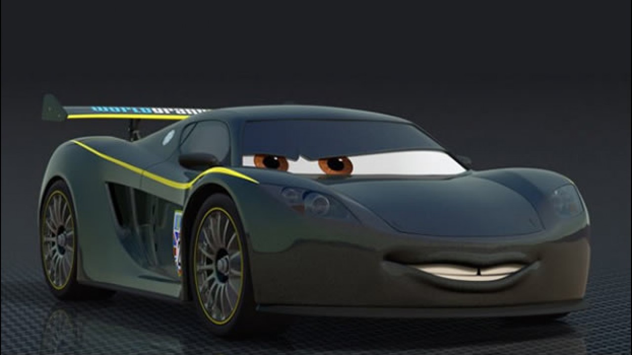 lewis hamilton vira desenho animado em carros 2 motor1 com fotos