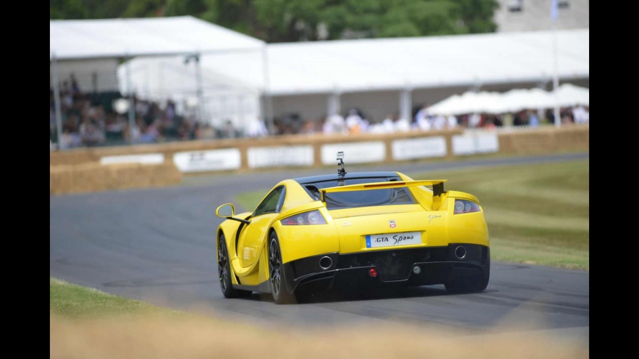 Superesportivo Spano GTA surge no Festival de Velocidade de Goodwood